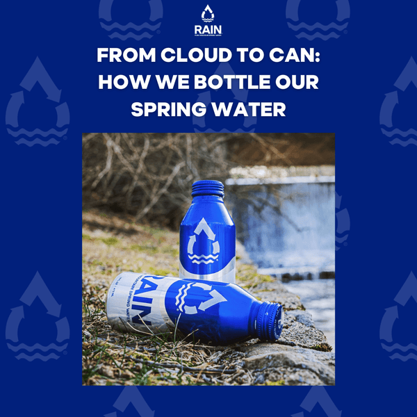 From Cloud to Can: How We Bottle Our Spring Water