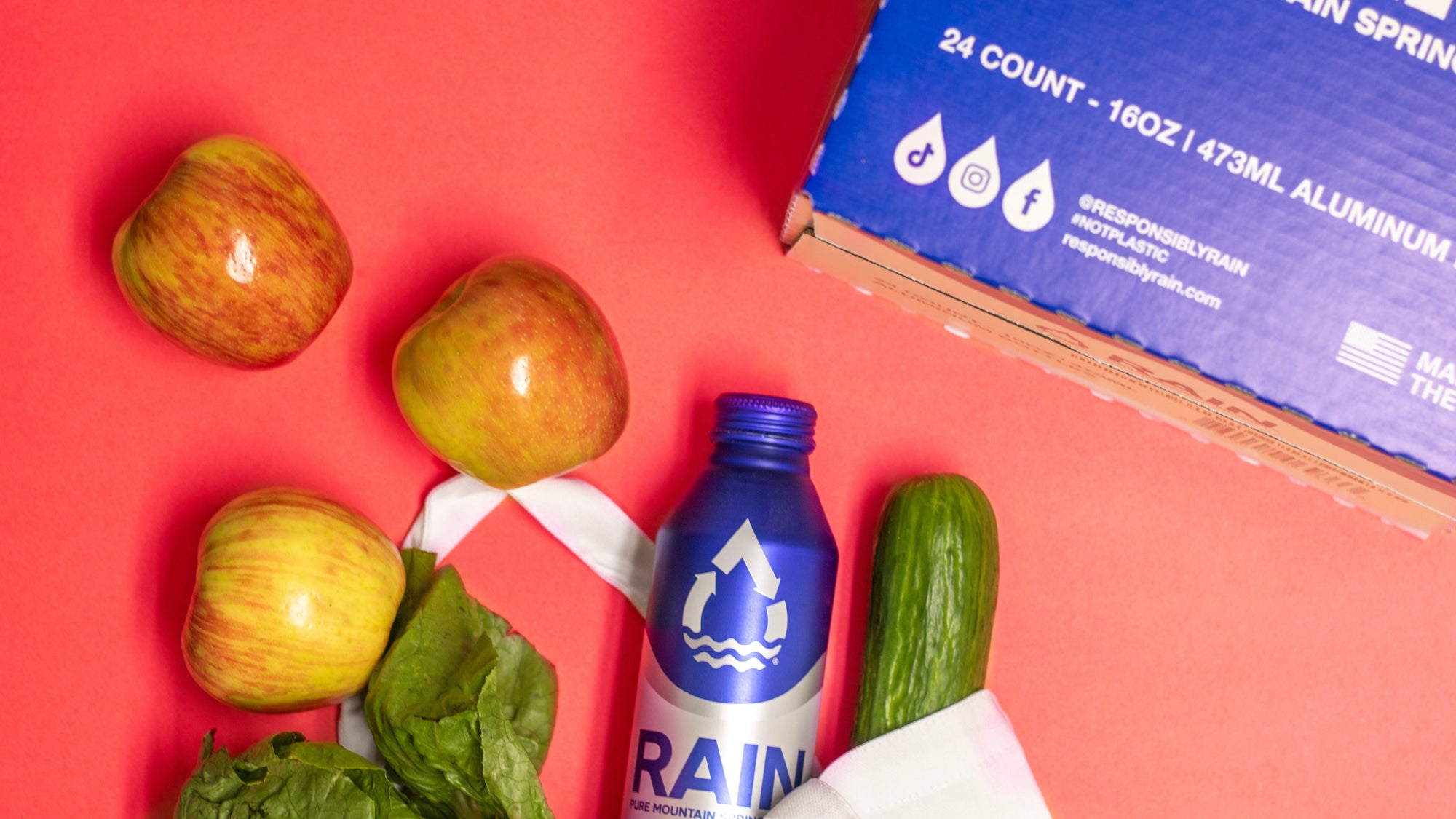 RAIN Now Available Through Fresh Harvest, Connecting Local Communities to Pure, Sustainable Spring Water - RAIN