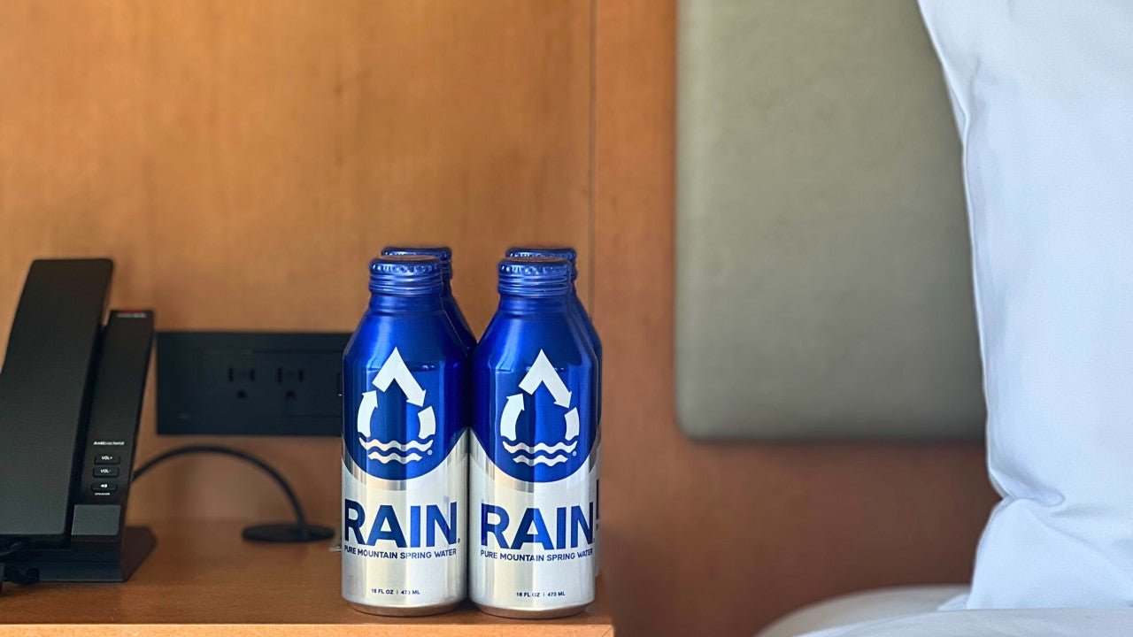 Why Hospitality is Trading Plastic for Aluminum - RAIN