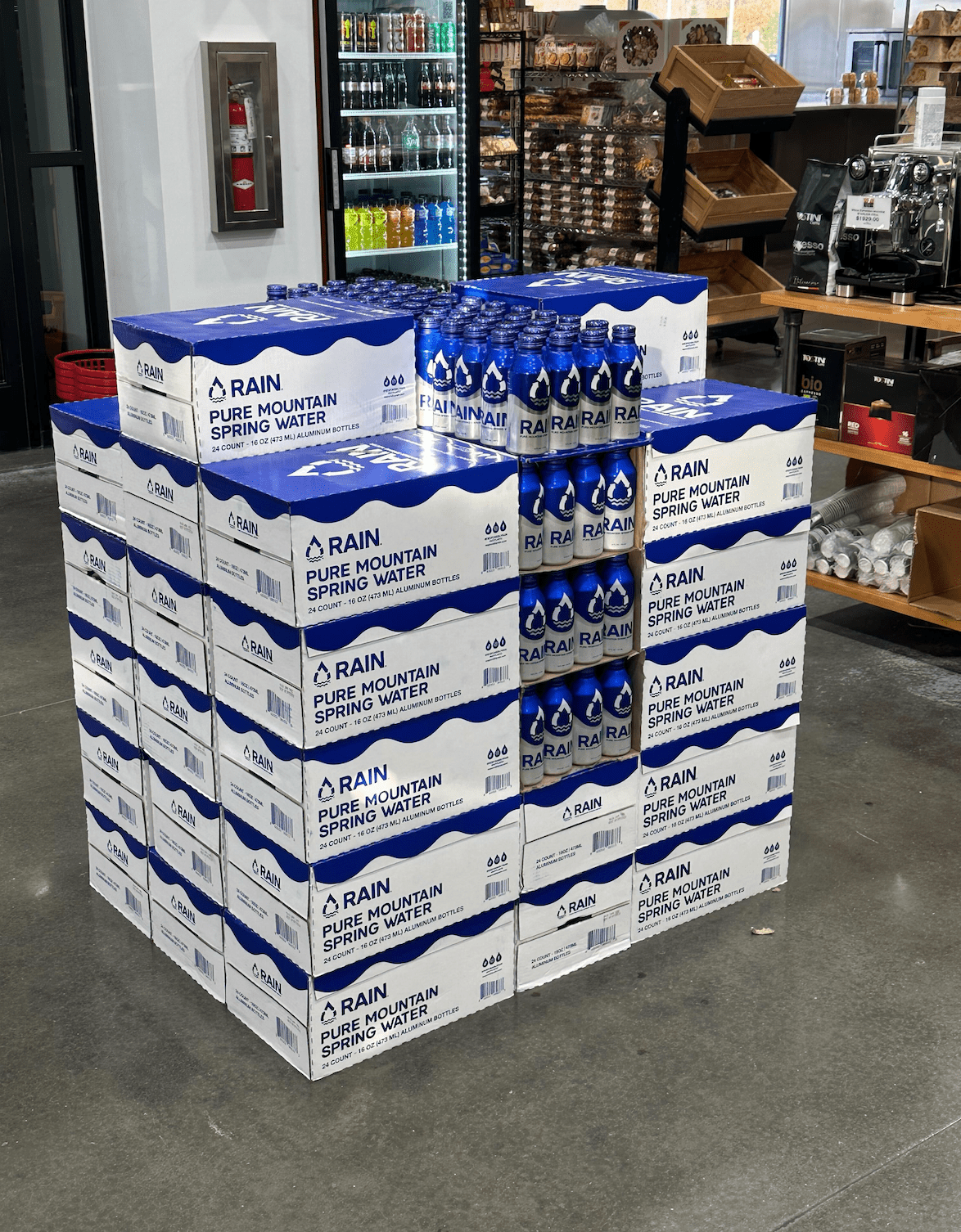Full Pallet, 70 Cases or 1,680 Bottles - RAIN