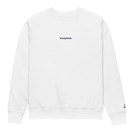 #notplastic Crewneck - RAIN