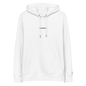#notplastic Hoodie - RAIN