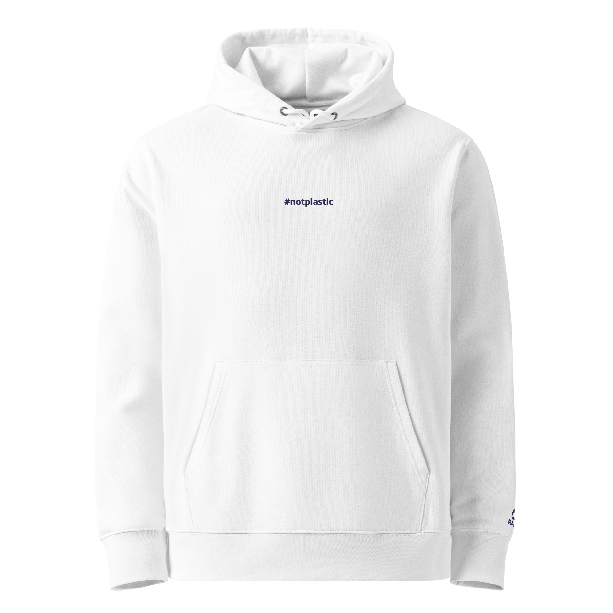 #notplastic Hoodie - RAIN