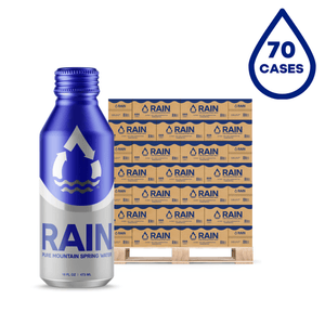 Full Pallet, 70 Cases or 1,680 Bottles - RAIN